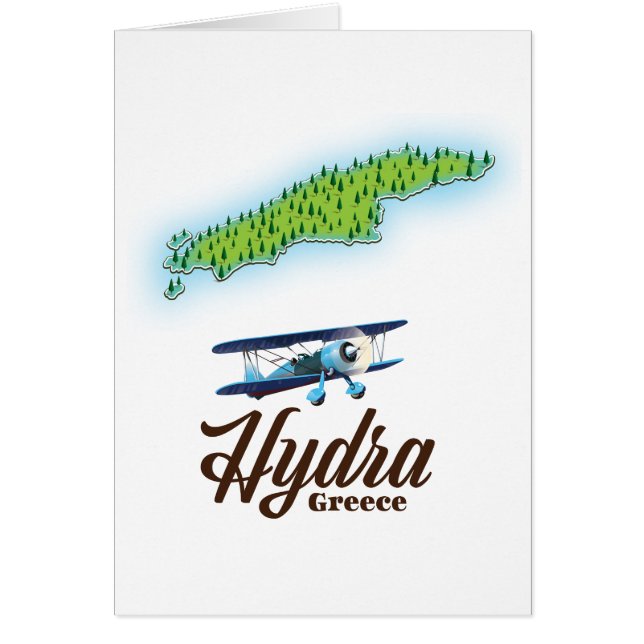 Kaart van het Griekse eiland Skyros (Voorkant)