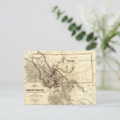 Kaart van het grondgebied van Montana (1865) (Staand voorkant)