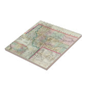 Kaart van het grondgebied van Montana Tegeltje (Zijkant)