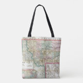 Kaart van het grondgebied van Montana Tote Bag (Achterkant)