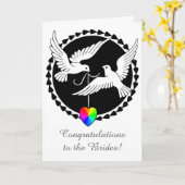 Kaart van het Hart van de Trots van het Huwelijk (Gele Bloem)