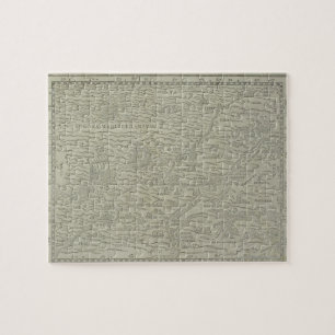 Kaart van het Heilige Land Legpuzzel