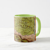  kaart van het Indische Gebied Oklahoma Mok (Voorkant rechts)