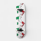 Kaart van het Italiaanse skateboard (Voorkant)