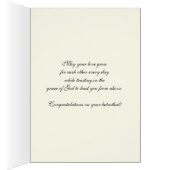 Kaart van het katholieke Betrothal Prayer (Binnen (Rechts))