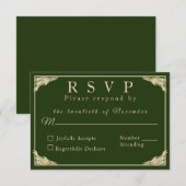 Kaart van het katholieke winterhuwelijk (Voorkant / Achterkant)