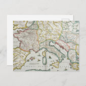 Kaart van het keizerrijk van Karel de Grote (Voorkant / Achterkant)