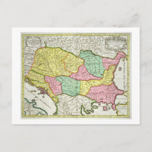 Kaart van het Koninkrijk Hongarije en de staten di