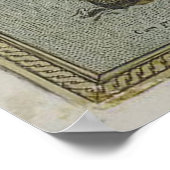  kaart van het Koninkrijk Napels (1608) Poster (Hoek)