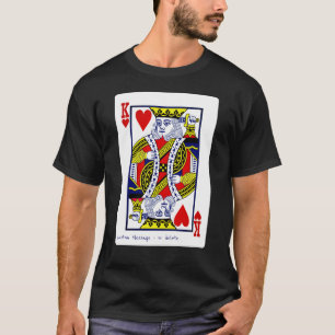 Kaart van het kunstdek t-shirt