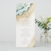 Kaart van het kustwagentje van het Zee Waves Sand  (Staand voorkant)