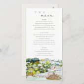 Kaart van het landschap van de rivier Cruise (Voorkant / Achterkant)