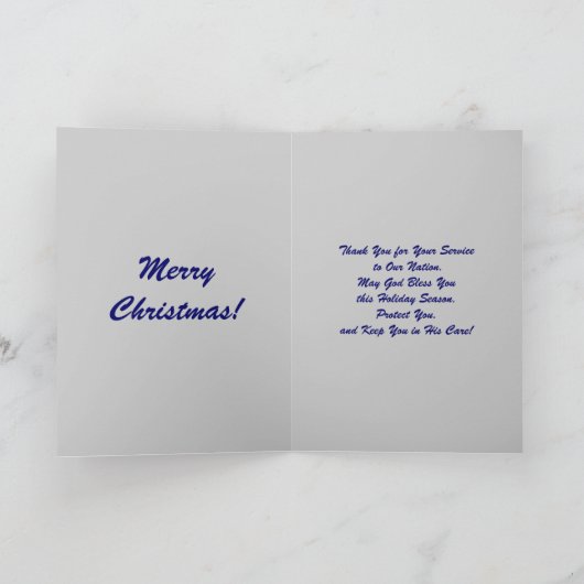 Kaart van het leger Kerst (Binnen)