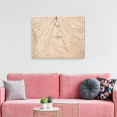Kaart van het Lonleygebergte Canvas Afdruk (Insitu (Woonkamer))