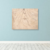 Kaart van het Lonleygebergte Canvas Afdruk (Insitu (Houten vloer))