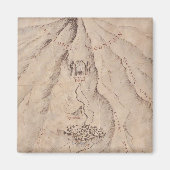 Kaart van het Lonleygebergte Magneet (Voorkant)