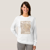 Kaart van het meer met Lowell T-shirt (Voorkant volledig)