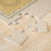 kaart van het meer van Superior (1832) Legpuzzel (Zijkant)