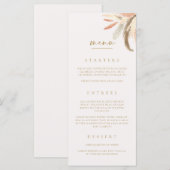 Kaart van het menu Weddenschappen (Voorkant / Achterkant)