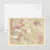 Kaart van het Midden-Oosten (1725) (Voorkant / Achterkant)