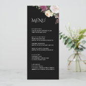 Kaart van het moderne zwarte bruine pinda's bruilo (Staand voorkant)