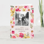 Kaart van het Moederdag van de waterverf de (Voorkant)