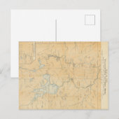  kaart van het nationale park Yellowstone (Voorkant / Achterkant)