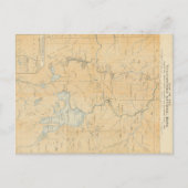  kaart van het nationale park Yellowstone (Voorkant)