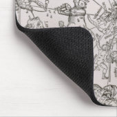 Kaart van het noordelijk luchtruim muismat (Hoek)