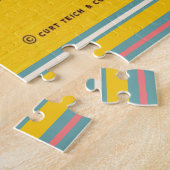 Kaart van het noordelijke schiereiland van Michiga Legpuzzel (Zijkant)