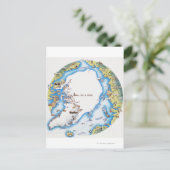 Kaart van het Noordpoolgebied (Staand voorkant)