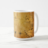 Kaart van het ontwerp koffiemok (Voorkant rechts)