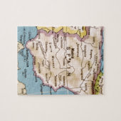 Kaart van het ontwerp van Spanje Legpuzzel (Horizontaal)