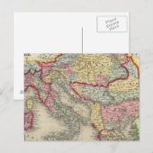 Kaart van het Oostenrijkse rijk (Voorkant / Achterkant)