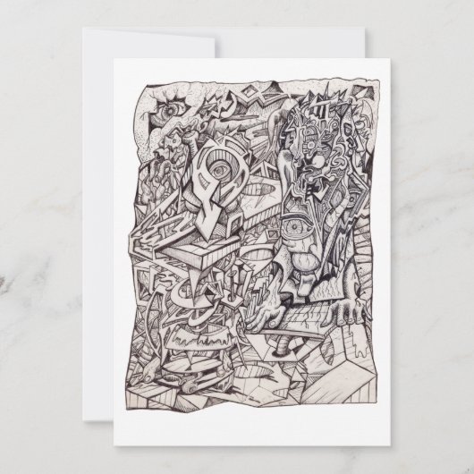 Kaart van het orgaan van de ongerustheid (Voorkant)