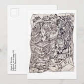 Kaart van het orgaan van de ongerustheid (Voorkant / Achterkant)