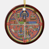 Kaart van het ornament Jeruzalem (Voorkant)