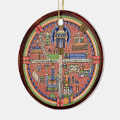 Kaart van het ornament Jeruzalem (Links)