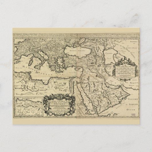 Kaart van het Ottomaanse Rijk (1680) (Voorkant)