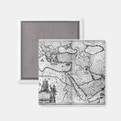 Kaart van het Ottomaanse Rijk Magneet (Voorkant / Achterkant)