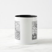 Kaart van het Ottomaanse Rijk Mok (Midden)