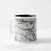 Kaart van het Ottomaanse Rijk Tweekleurige Koffiemok (Voorkant links)