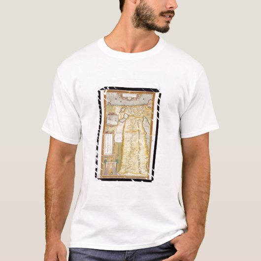 Kaart van het oude Egypte, 1584 T-shirt (Voorkant)