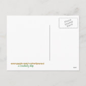 Kaart van het Paasei van Pysanky de Oekraïense (Achterkant)