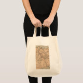  kaart van het Panamakanaal (1885) Tote Bag (Voorkant (product))