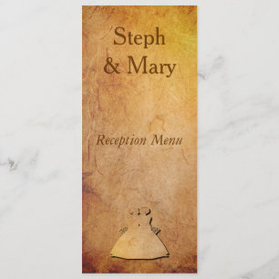 Kaart van het  Paper Lesbian Wedding Reception Men