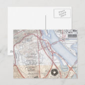 Kaart van het Pentagon Road System (Voorkant / Achterkant)