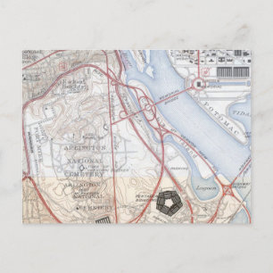 Kaart van het Pentagon Road System