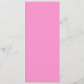 Kaart van het Pink Yellow White Daisies Wedding Me (Achterkant)