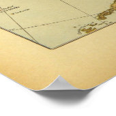  kaart van het Poster Alaska (1894) (Hoek)